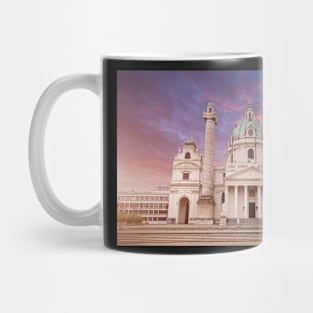 Saint Charles Church (Wiener Karlskirche) in Vienna, Austria Mug